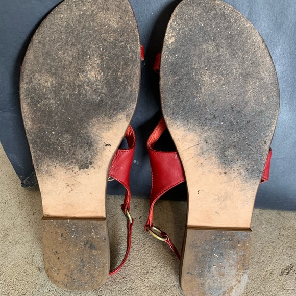 Matt Bernson Red Sandals - Picture 8 of 8